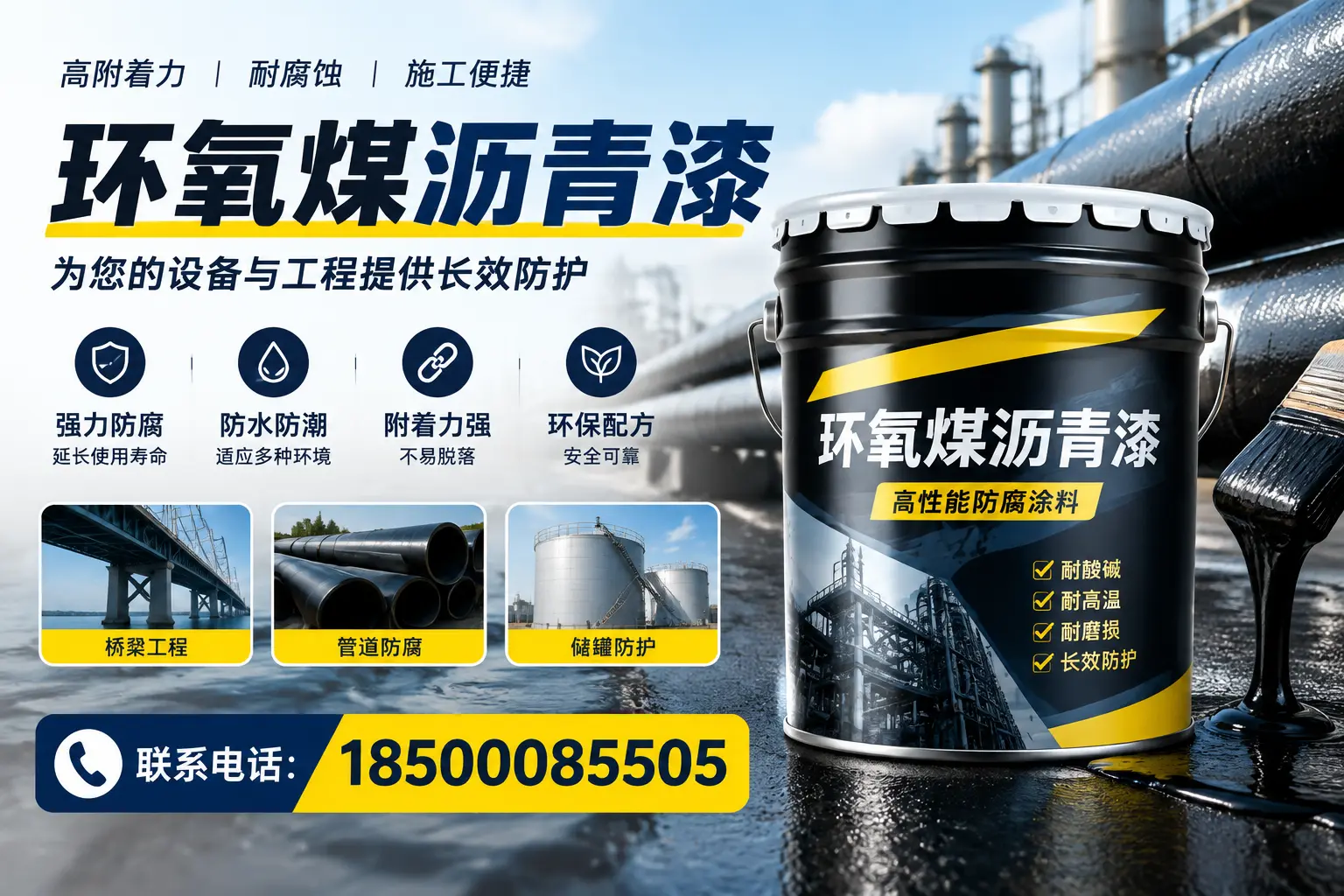 环氧煤沥青漆与其他涂料的对比分析，助力克拉玛依企业决策